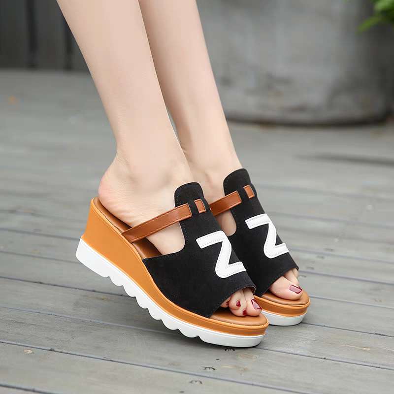 5 Women's non-slip high-heeled fish-mouth sandals - Image 1