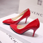 High heels bed women's stilettos 20225 new summer black red bottom 10 cm sexy pointed - Image 5