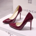 High heels bed women's stilettos 20225 new summer black red bottom 10 cm sexy pointed - Image 3