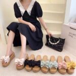 Wedge heel slippers for women thick sole 2025 summer new style fashionable outdoor wear - Image 8