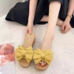Wedge heel slippers for women thick sole 2025 summer new style fashionable outdoor wear - Image 6