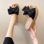 Wedge heel slippers for women thick sole 2025 summer new style fashionable outdoor wear - Image 3