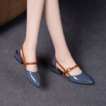 2025 new summer baotou sandals women's soft leather women's shoes spring - Image 3