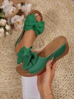 2025 summer new flip flops bowknot sandals - Image 7