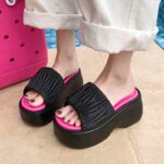 2025 new slippers platform bottom thick sole height - Image 6