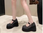 European goods 2025 summer new mesh breathable rhinestone one-strap shallow - Image 6