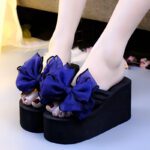 Korean summer slippers for women wedge heel - Image 3