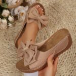 2025 summer new flip flops bowknot sandals - Image 8