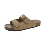 Retro double belt buckle slippers for women 2025 - Image 8