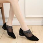 Real soft leather shoes for women mesh 2025 - Image 6