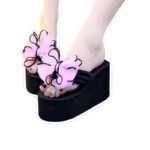 Korean summer slippers for women wedge heel - Image 6