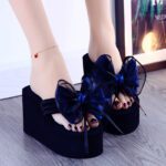 Summer thick-soled slippers for women Korean style - Image 4