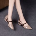 2025 new summer baotou sandals women's soft leather women's shoes spring - Image 4