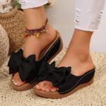 2025 summer new flip flops bowknot sandals - Image 3