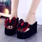 Summer thick-soled slippers for women Korean style