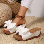 2025 summer new flip flops bowknot sandals - Image 2