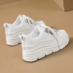 New Winter Autumn women's shoes 2025 new breathable white shoes women's Korean style - Image 8