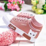 Girls' canvas shoes spring and autumn breathable girls' s