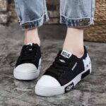 Girls' canvas shoes spring and autumn breathable girls' s - Image 3