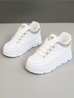 W3673 new white shoes 2025 - Image 3