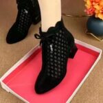 Brand shoes, special price, genuine leather thick heel - Image 2
