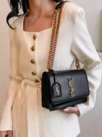 High-end armpit bag women's 2025 new style this year's popular chain shoulder bag - Image 4