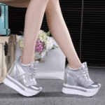 Thick-soled height-enhancing women's shoes - Image 2