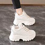 New winter shoes Women's 6cm Heel-Increasing Platform Chunky - Image 2