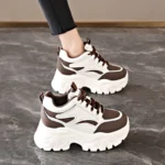 New winter shoes Women's 6cm Heel-Increasing Platform Chunky - Image 4