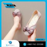 Flat shoes for women spring 2025 new bow fairy style gentle shallow mouth scoop shoes vers - Image 4