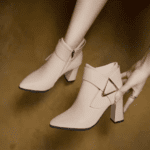 autumn and winter new pointed short boots