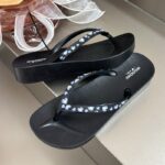 Women's flip-flops, platform high heels, summer, - Image 3