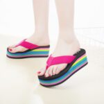 Women's flip-flops, summer outerwear, fashionable plus size