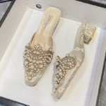 New Pearl Women's Slippers, Spring/Autumn/Summer