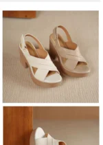 Women's 8cm Open-Toe Platform Sandals - Image 7