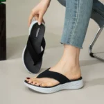 Ultralight, water-resistant, platform flip-flops - Image 4