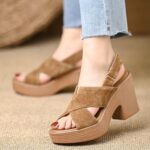 Women's European and American style platform sandals - Image 6