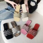Plus size (35-41) fairy-style outdoor slippers, women's - Image 2