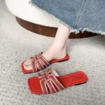 Plus size (35-41) fairy-style outdoor slippers, women's - Image 7