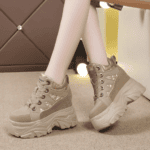 Women's short boots with hidden heel - Image 4