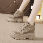 Women's short boots with hidden heel - Image 2