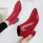 Red leather