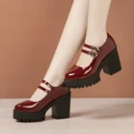 Women's Cheongsam Model Runway Shoes - Image 7
