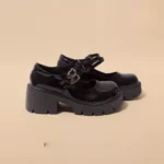 White Platform French Leather Shoes - Image 11