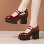 Women's Cheongsam Model Runway Shoes - Image 4