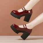 Women's Cheongsam Model Runway Shoes - Image 3