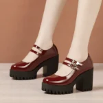 Women's Cheongsam Model Runway Shoes - Image 8